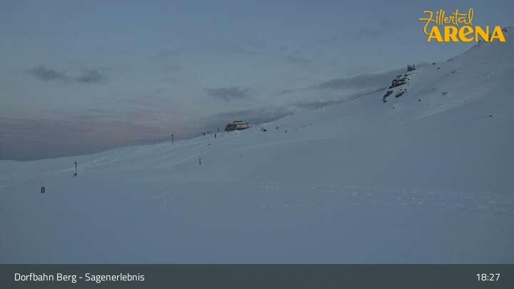Archiv Foto Webcam Königsleiten: Bergstation Dorfbahn