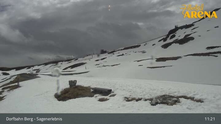 Archiv Foto Webcam Königsleiten: Bergstation Dorfbahn