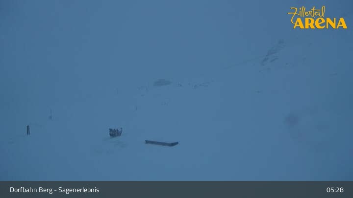 Archiv Foto Webcam Königsleiten: Bergstation Dorfbahn
