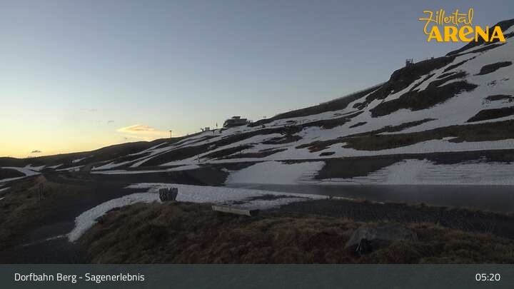 Archiv Foto Webcam Königsleiten: Bergstation Dorfbahn