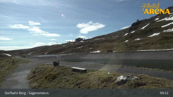 Archived image Webcam Königsleiten: Top Station Dorfbahn