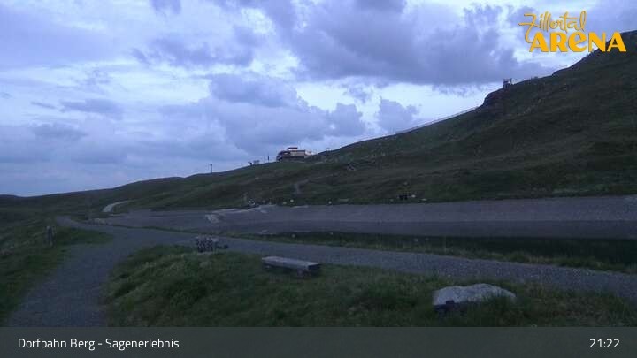Archiv Foto Webcam Königsleiten: Bergstation Dorfbahn