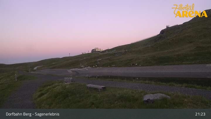 Archiv Foto Webcam Königsleiten: Bergstation Dorfbahn