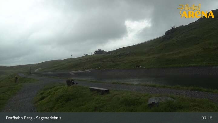 Archiv Foto Webcam Königsleiten: Bergstation Dorfbahn