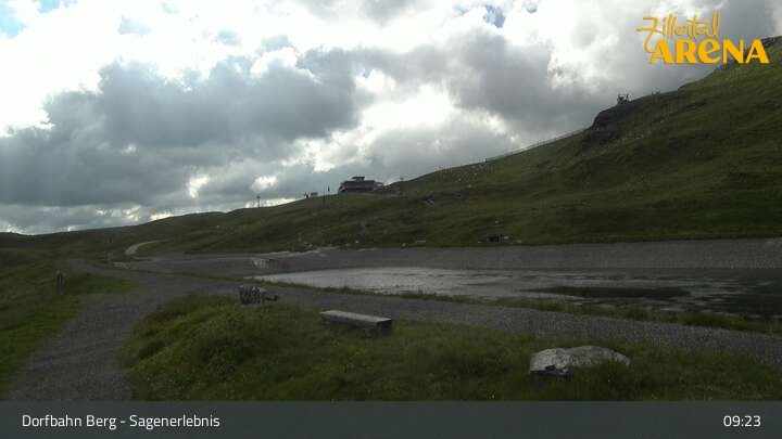 Archiv Foto Webcam Königsleiten: Bergstation Dorfbahn