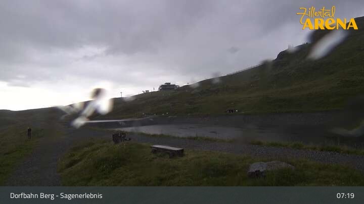 Archiv Foto Webcam Königsleiten: Bergstation Dorfbahn