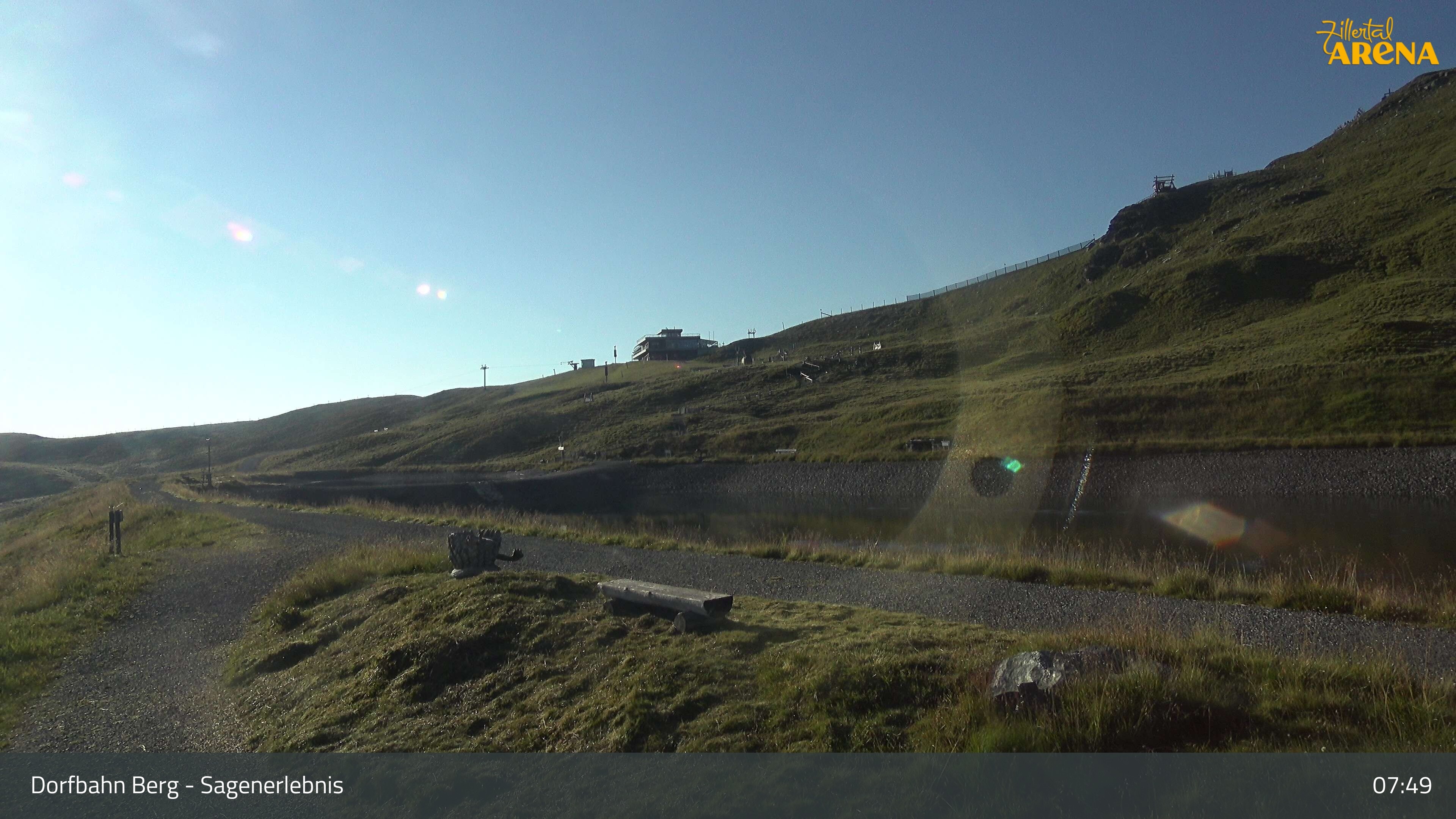 Archiv Foto Webcam Königsleiten: Bergstation Dorfbahn