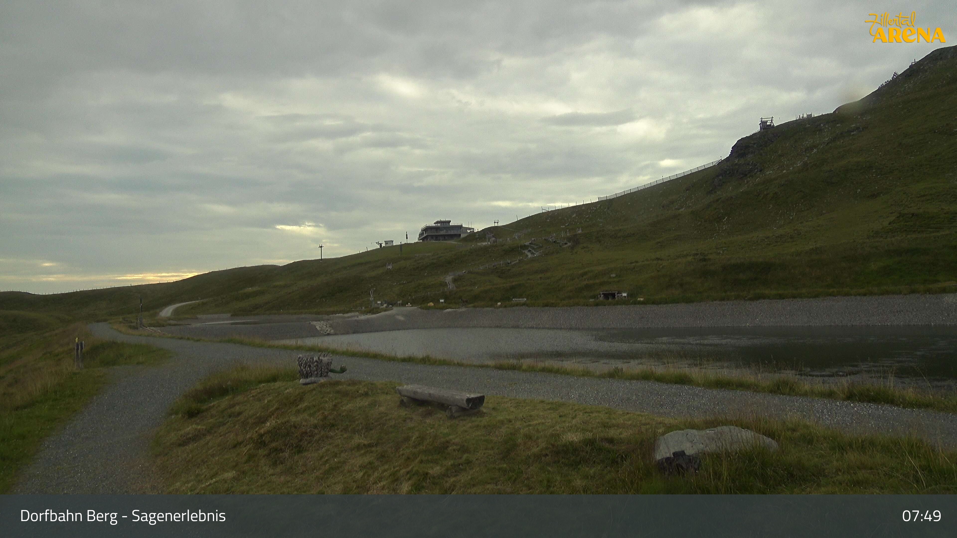 Archiv Foto Webcam Königsleiten: Bergstation Dorfbahn