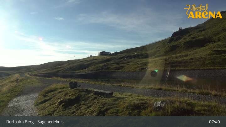 Archiv Foto Webcam Königsleiten: Bergstation Dorfbahn