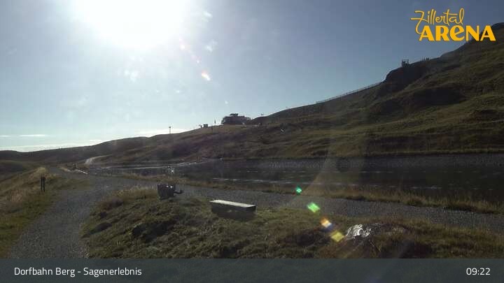 Archiv Foto Webcam Königsleiten: Bergstation Dorfbahn