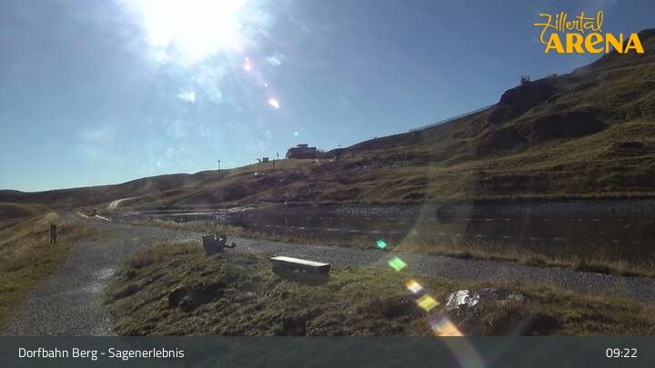 Archived image Webcam Königsleiten: Top Station Dorfbahn
