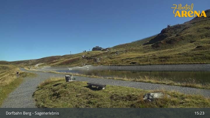 Archived image Webcam Königsleiten: Top Station Dorfbahn
