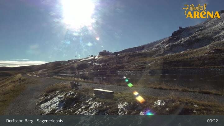 Archived image Webcam Königsleiten: Top Station Dorfbahn