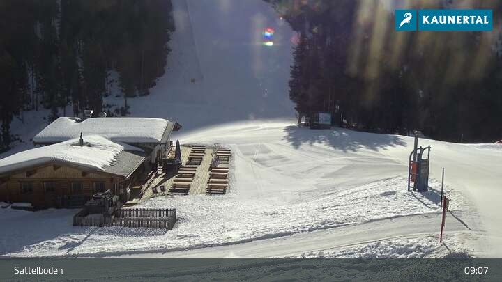 Archiv Foto Webcam Sattelboden (1.880m) Fendels