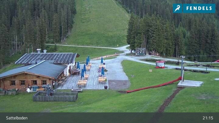Archiv Foto Webcam Sattelboden (1.880m) Fendels