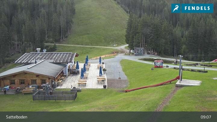 Archiv Foto Webcam Sattelboden (1.880m) Fendels