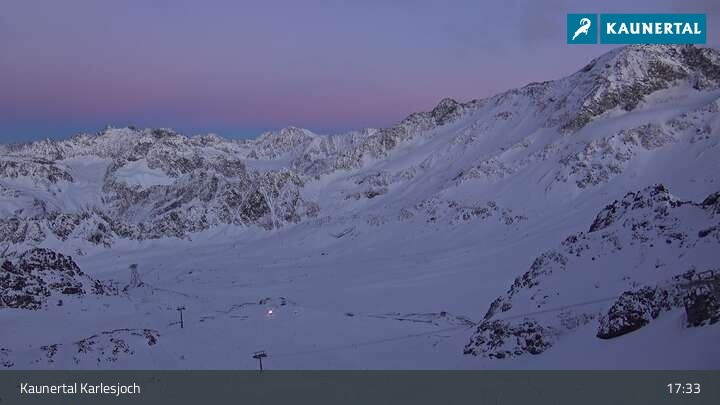 Archived image Webcam Karlesjoch / Kaunertal Glacier