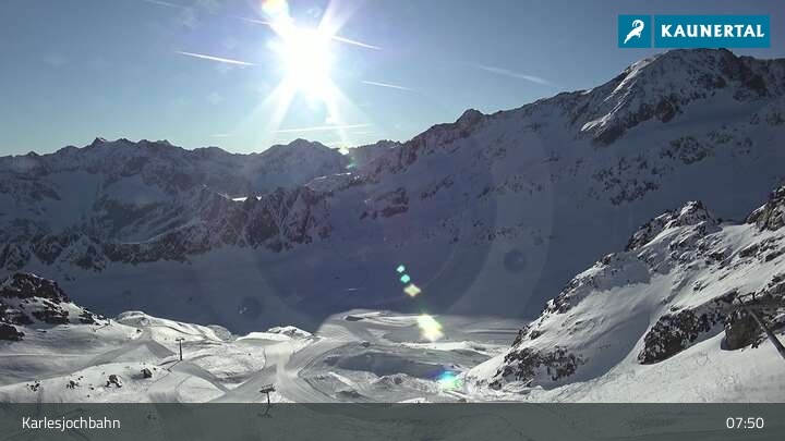 Archived image Webcam Karlesjoch / Kaunertal Glacier