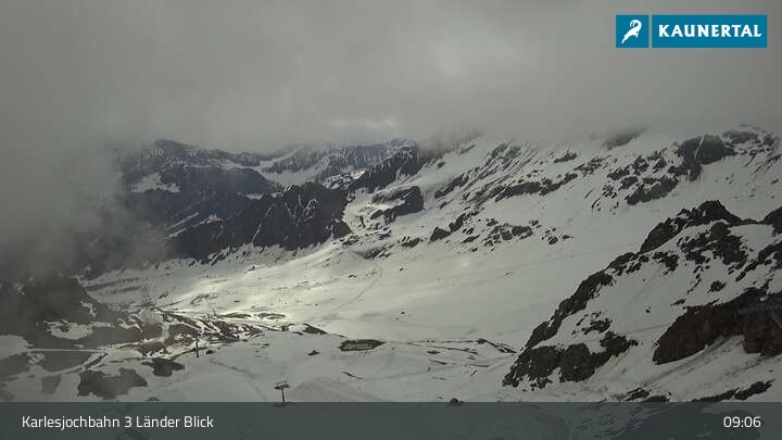 Archived image Webcam Karlesjoch / Kaunertal Glacier