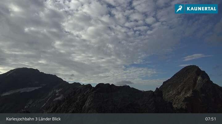 Archived image Webcam Karlesjoch / Kaunertal Glacier