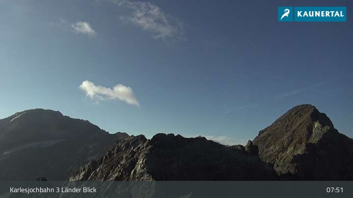 Archiv Foto Webcam Karlesjoch / Kaunertal