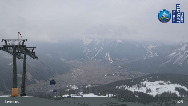 Archived image Webcam Grubigstein Mountain Lermoos