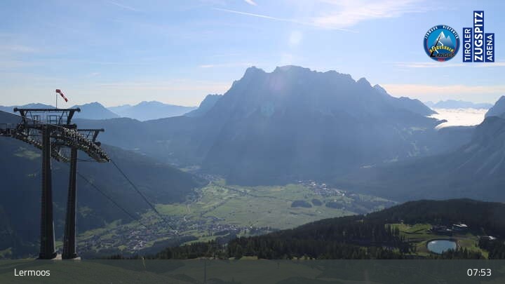 Archived image Webcam Grubigstein Mountain Lermoos