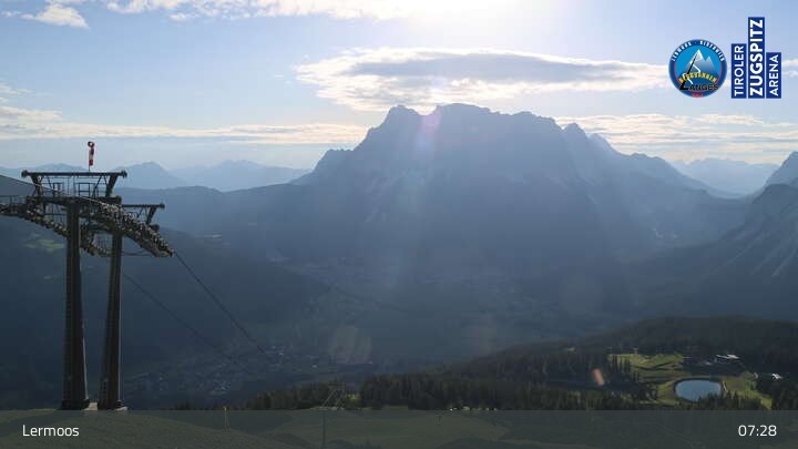 Archived image Webcam Grubigstein Mountain Lermoos
