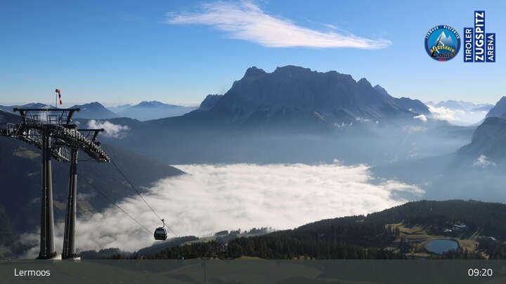 Archived image Webcam Grubigstein Mountain Lermoos