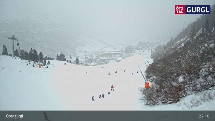 Archiv Foto Webcam Gaisberg, oberhalb von Obergurgl