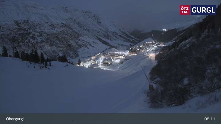 Archiv Foto Webcam Gaisberg, oberhalb von Obergurgl