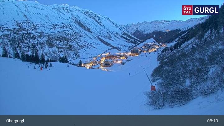 Archiv Foto Webcam Gaisberg, oberhalb von Obergurgl
