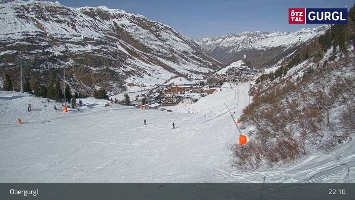 Archiv Foto Webcam Gaisberg, oberhalb von Obergurgl