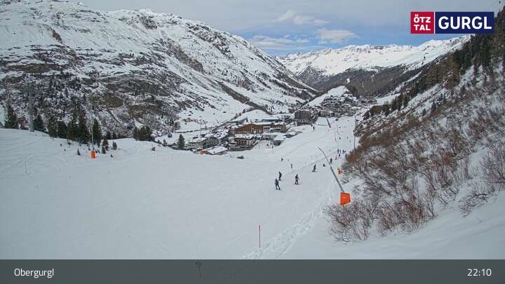 Archiv Foto Webcam Gaisberg, oberhalb von Obergurgl