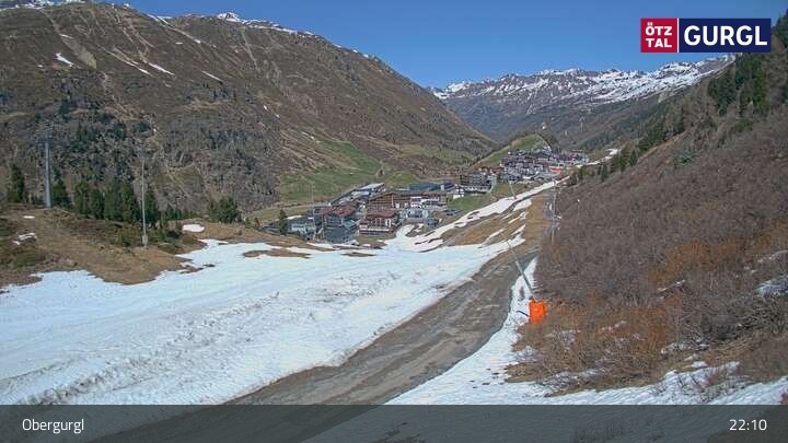 Archiv Foto Webcam Gaisberg, oberhalb von Obergurgl