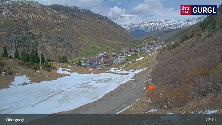 Archiv Foto Webcam Gaisberg, oberhalb von Obergurgl