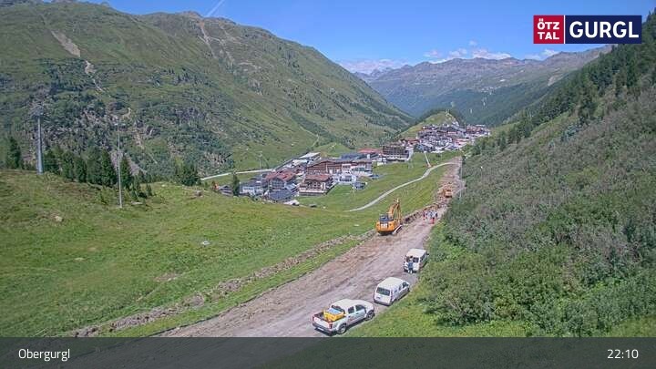 Archived image Webcam Gaisberg mountain near Obergurgl