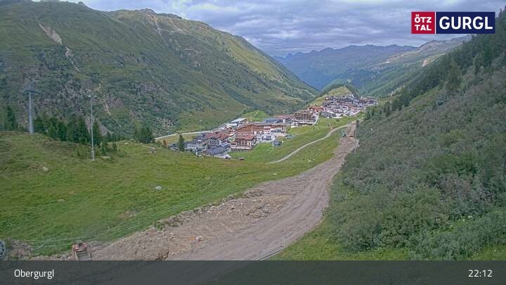 Archiv Foto Webcam Gaisberg, oberhalb von Obergurgl