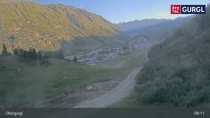 Archiv Foto Webcam Gaisberg, oberhalb von Obergurgl