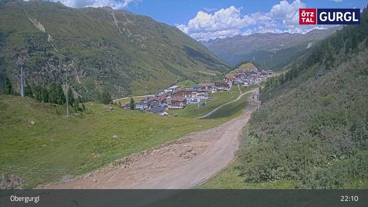 Archiv Foto Webcam Gaisberg, oberhalb von Obergurgl