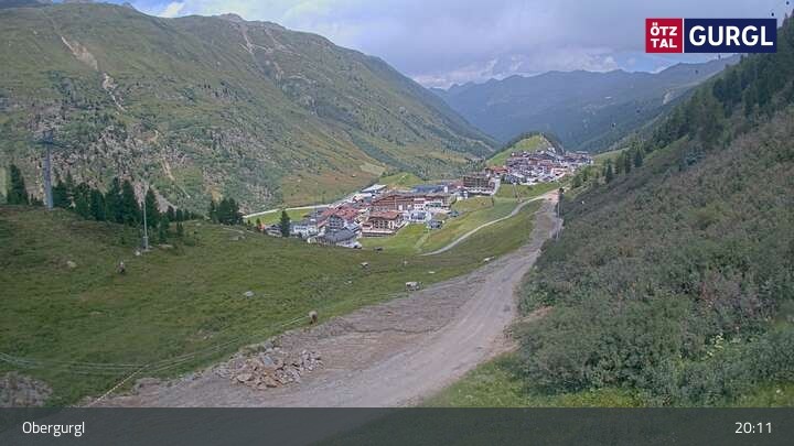 Archiv Foto Webcam Gaisberg, oberhalb von Obergurgl