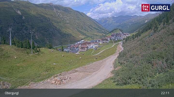 Archiv Foto Webcam Gaisberg, oberhalb von Obergurgl