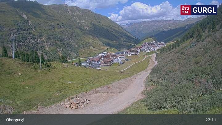 Archiv Foto Webcam Gaisberg, oberhalb von Obergurgl