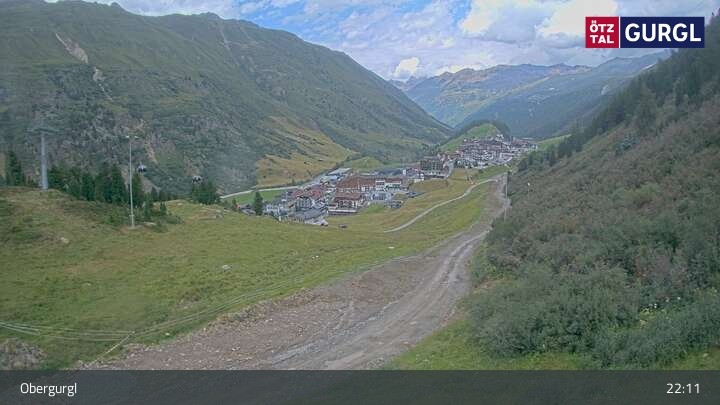 Archiv Foto Webcam Gaisberg, oberhalb von Obergurgl
