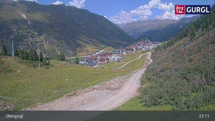 Archiv Foto Webcam Gaisberg, oberhalb von Obergurgl