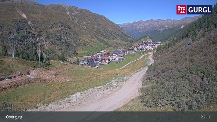 Archived image Webcam Gaisberg mountain near Obergurgl