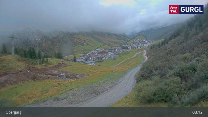 Archiv Foto Webcam Gaisberg, oberhalb von Obergurgl