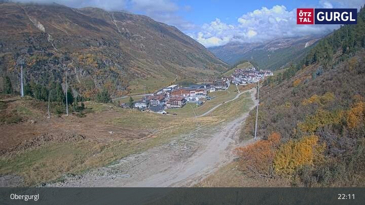 Archiv Foto Webcam Gaisberg, oberhalb von Obergurgl