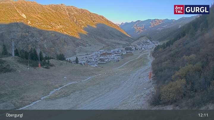 Archiv Foto Webcam Gaisberg, oberhalb von Obergurgl