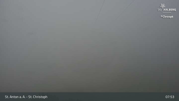 Archiv Foto Webcam St. Christoph am Arlberg